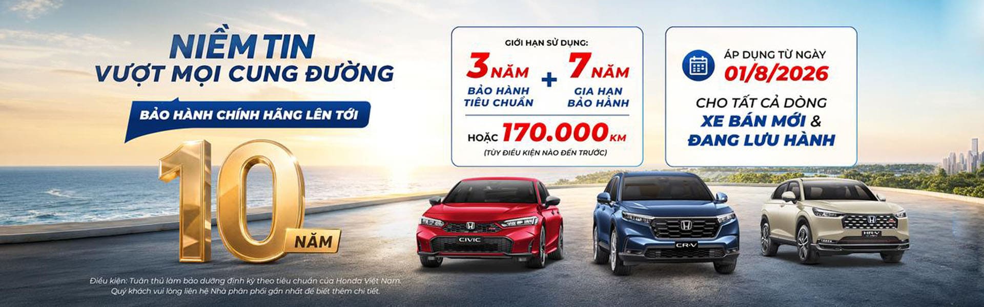 CHÍNH SÁCH GIA HẠN BẢO HÀNH 10 NĂM